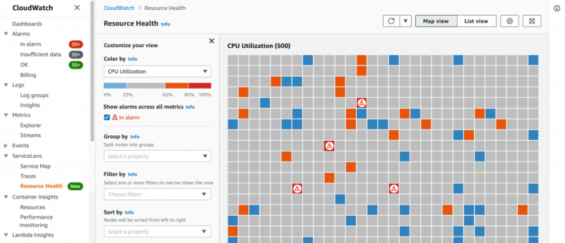 CloudWatchの新機能「Resource Health」EC2の状態を視覚的に把握
